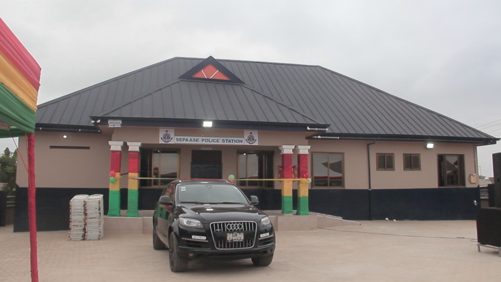 Police station commissioned at Sepaase to fight crime