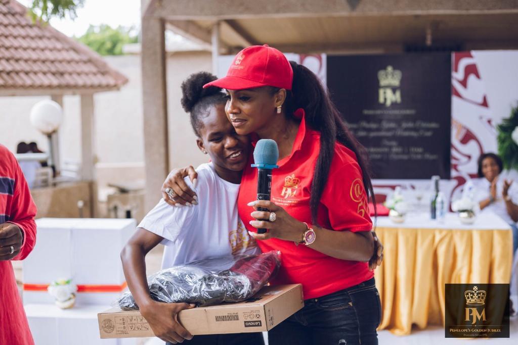 Former beauty queen Penelope Jones-Mensah supports Dzelukope Former beauty queen Penelope Jones-Mensah supports Dzelukope