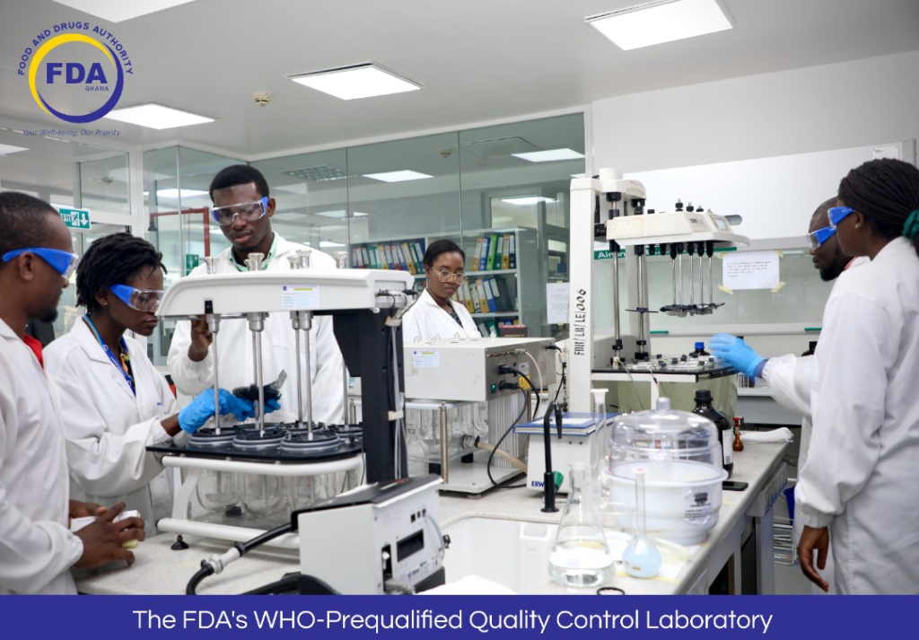 FDA's laboratory first to receive WHO prequalified Quality Control status in ECOWAS sub-region