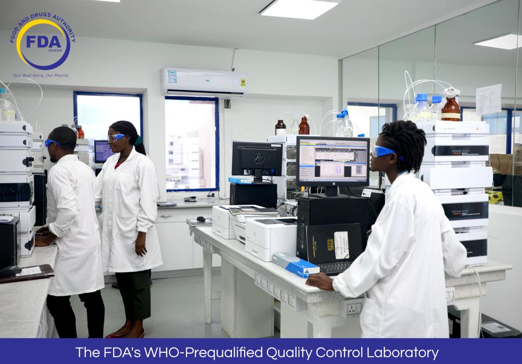 FDA's laboratory first to receive WHO prequalified Quality Control status in ECOWAS sub-region
