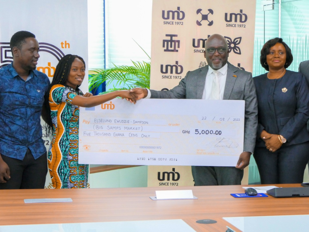 Female entrepreneur on Springboard Show receives ₵5k cash grant Female entrepreneur on Springboard Show receives ₵5k cash grant