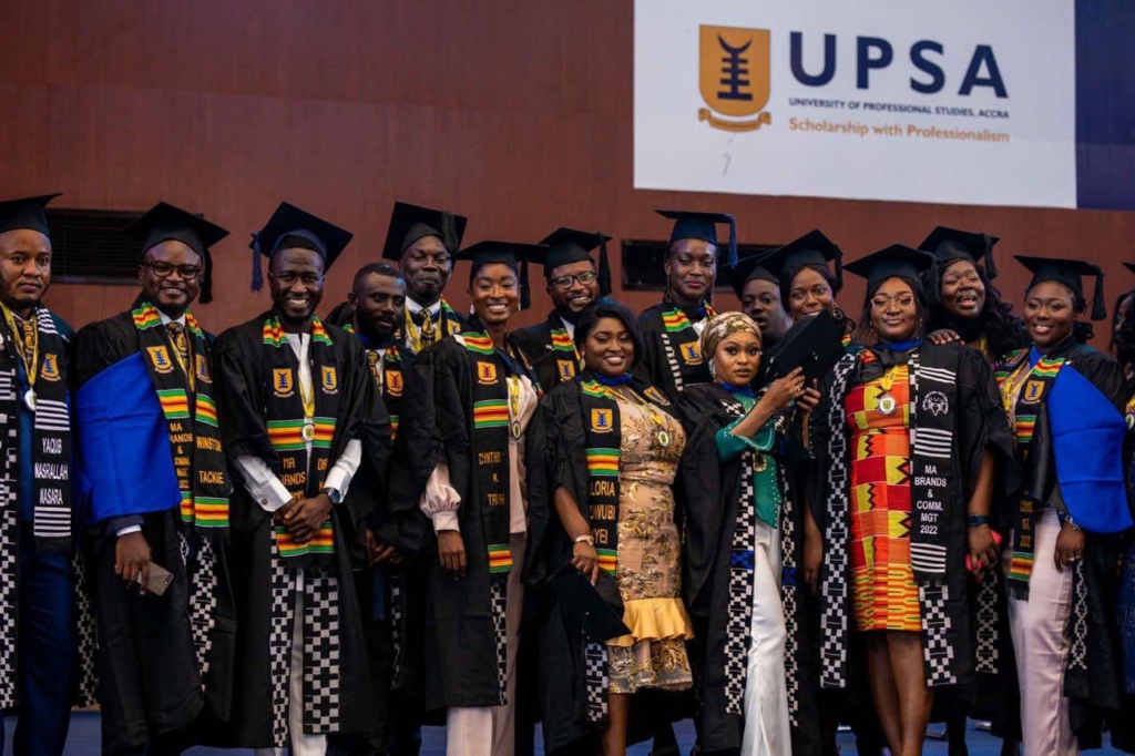 Hilda Zoe Yeboah: Appreciation note on behalf of UPSA MABC Weekend Class of 2022