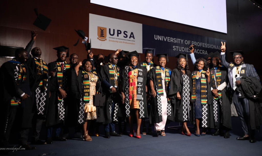 Hilda Zoe Yeboah: Appreciation note on behalf of UPSA MABC Weekend Class of 2022