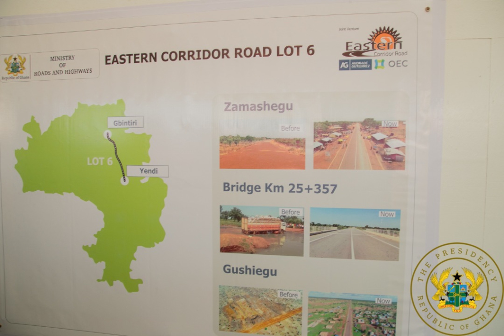 Akufo-Addo cuts sod for Yendi Road Dualisation Project