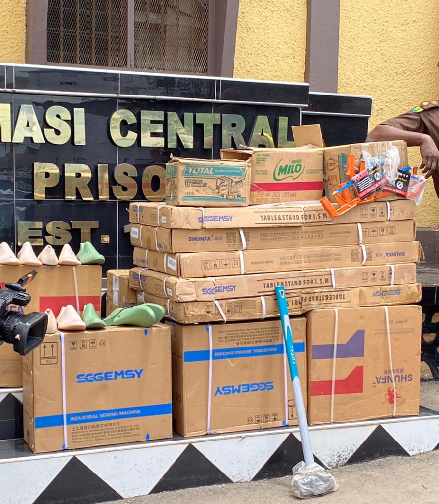 GNPC-KNUST Scholars retool Kumasi Central Prisons Skill Training Center GNPC-KNUST Scholars retool Kumasi Central Prisons Skill Training Center