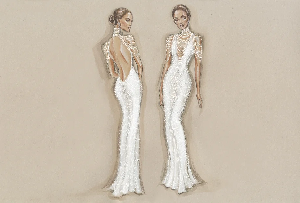 See Jennifer Lopez in her three unique wedding gowns