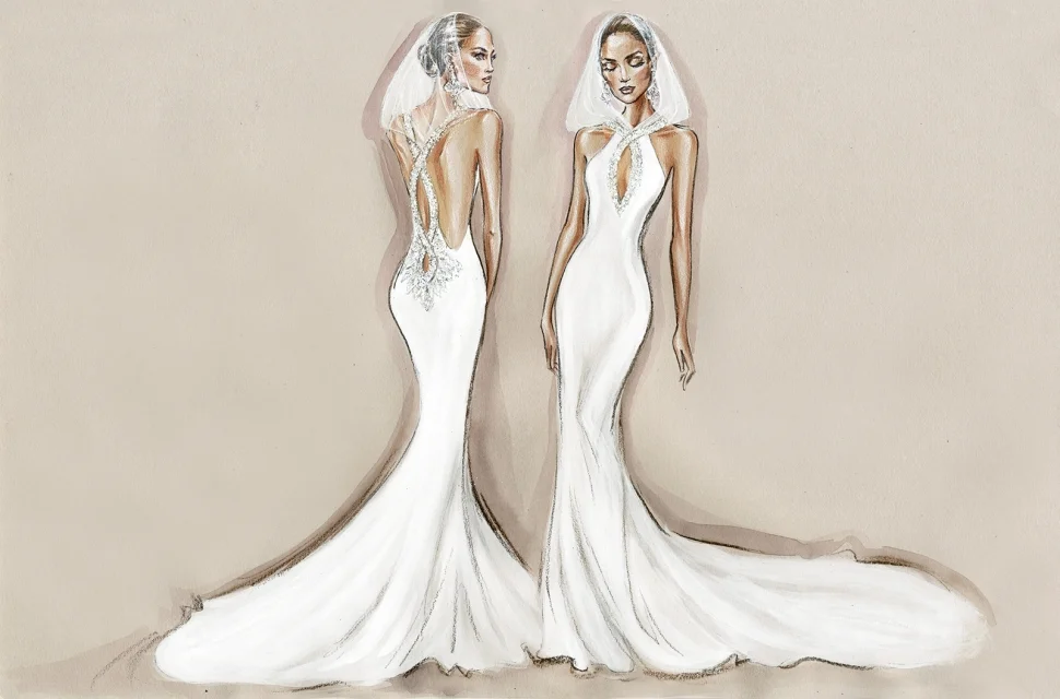 See Jennifer Lopez in her three unique wedding gowns