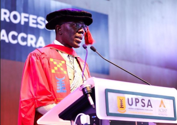 'The world is waiting to celebrate or punish you' - Dampare to UPSA graduands
