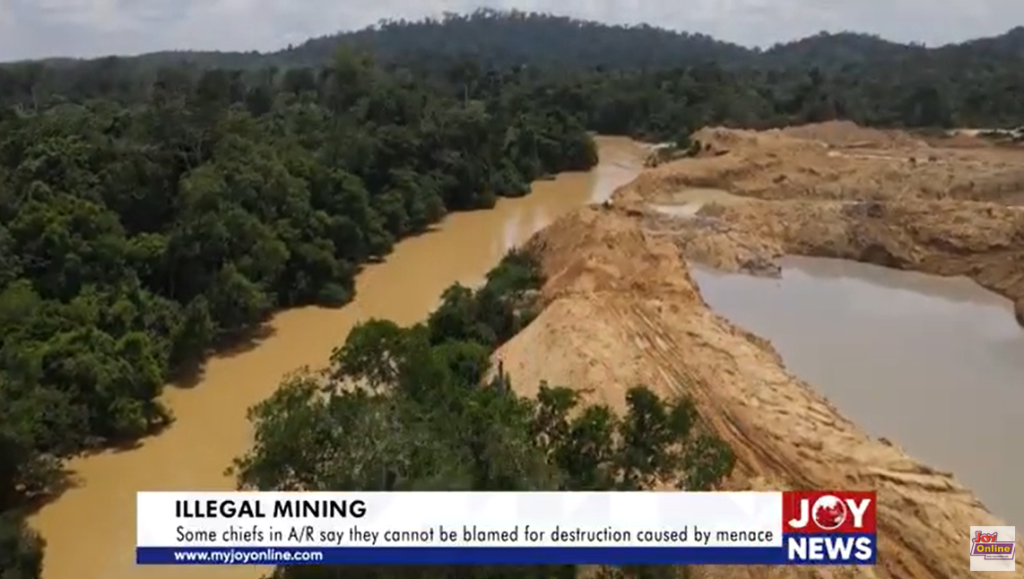 'Galamsey worsened because of you' - Ashanti chiefs call out politicians over illegal mining 'Galamsey worsened because of you' - Ashanti chiefs call out politicians over illegal mining