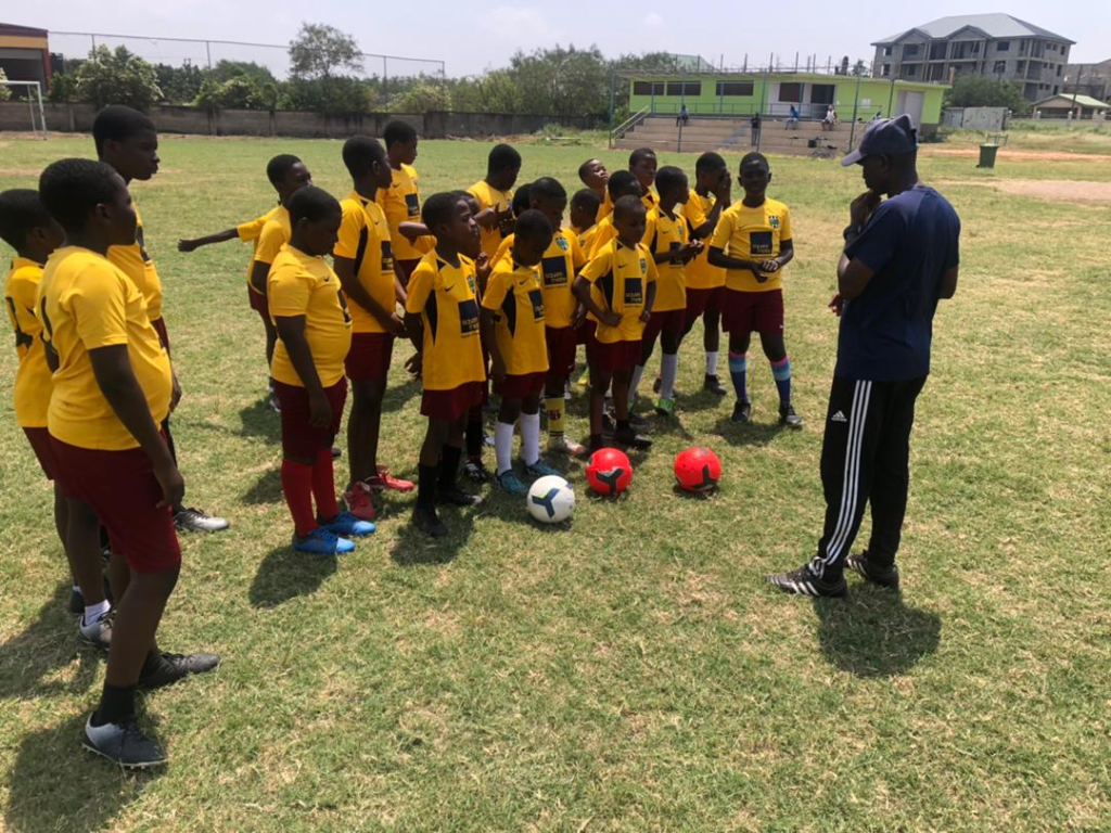 Green Sports Academy holds football clinic at Tema Community 22