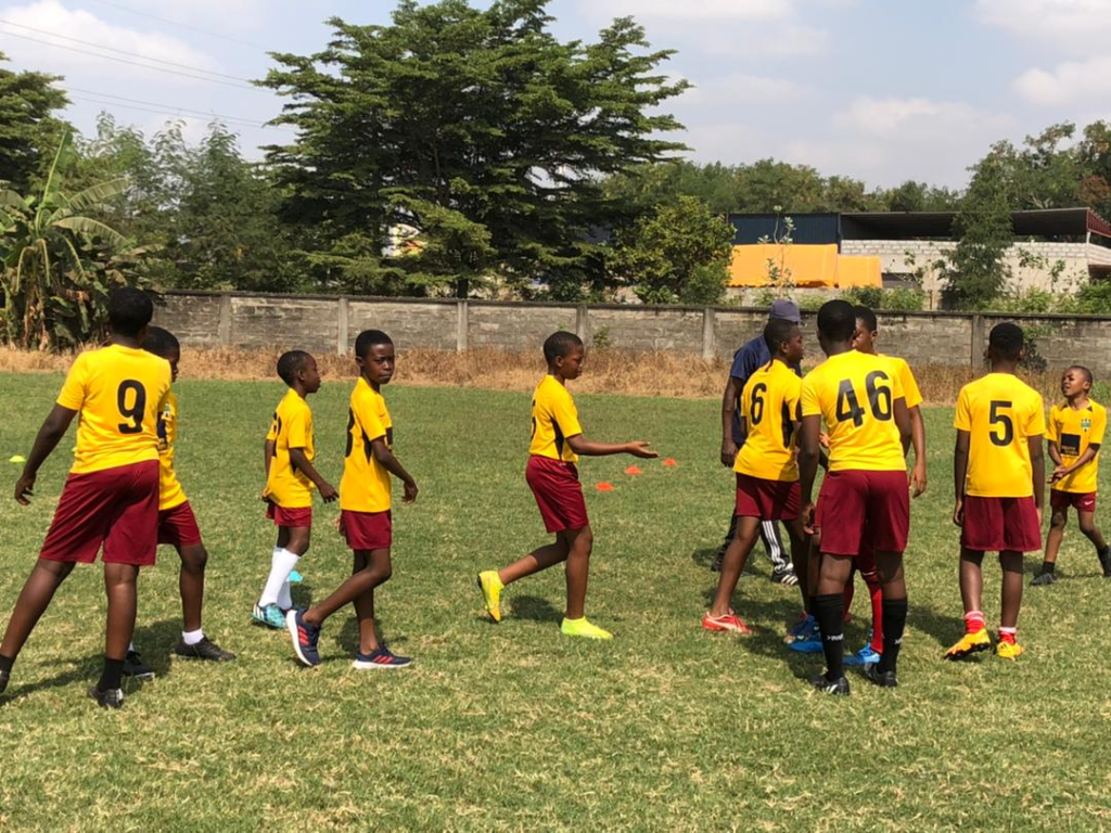 Green Sports Academy holds football clinic at Tema Community 22