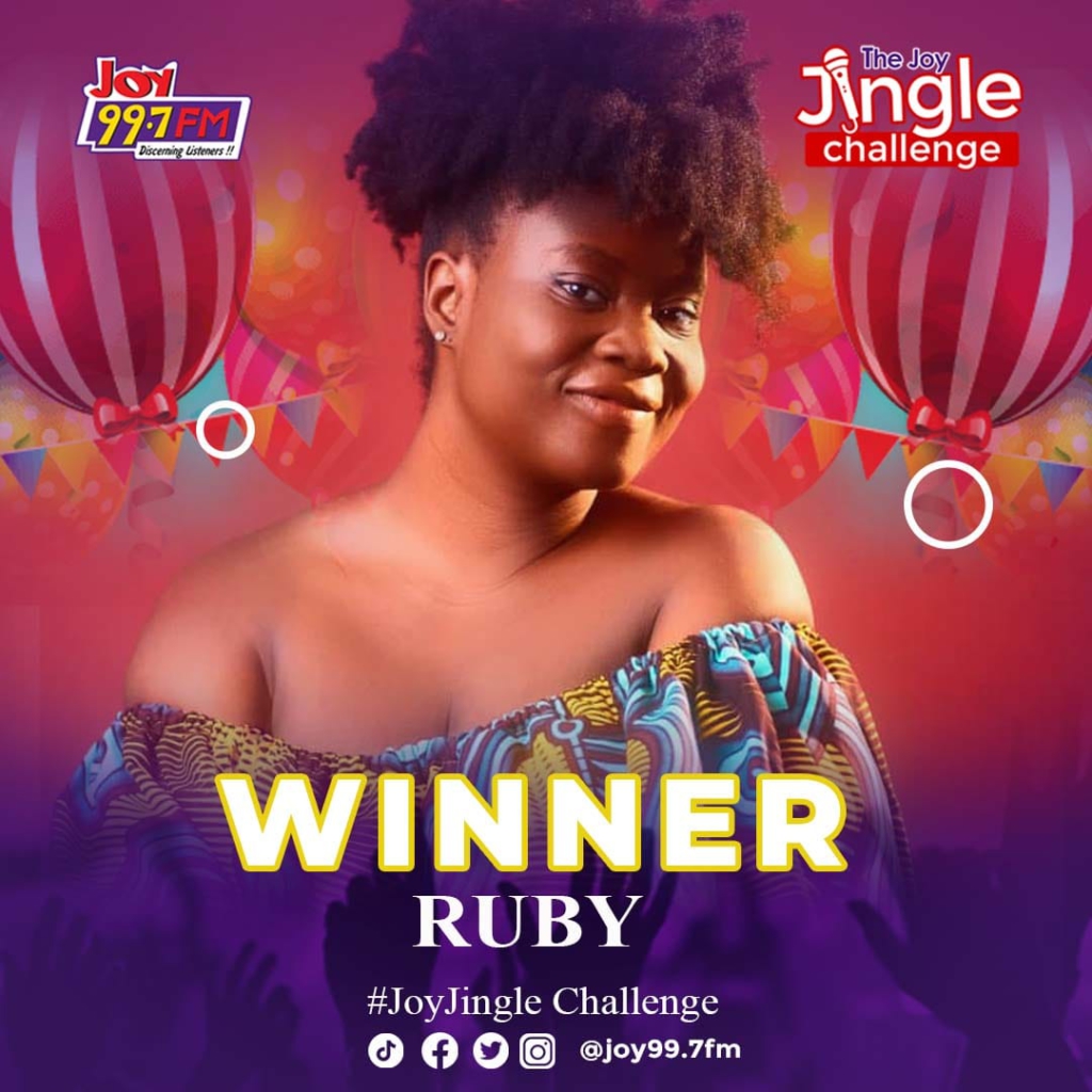 Ruby emerges winner of the Joy Jingle Challenge