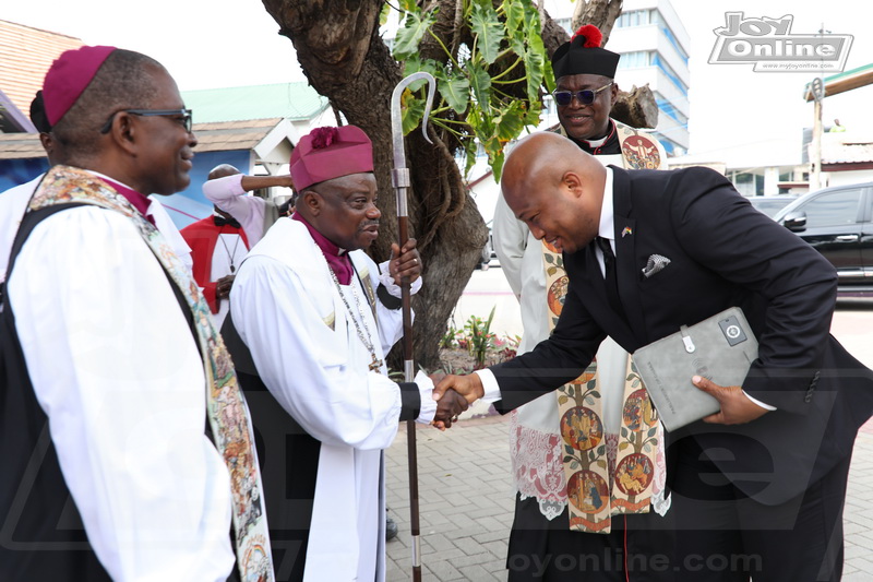 Exclusive photos on Thanksgiving Service for late Queen Elizabeth II by Anglican Church in Ghana
