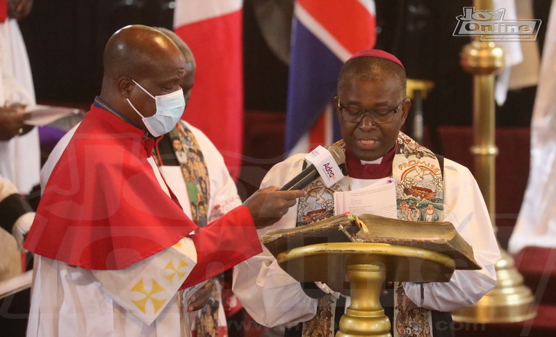 Exclusive photos on Thanksgiving Service for late Queen Elizabeth II by Anglican Church in Ghana