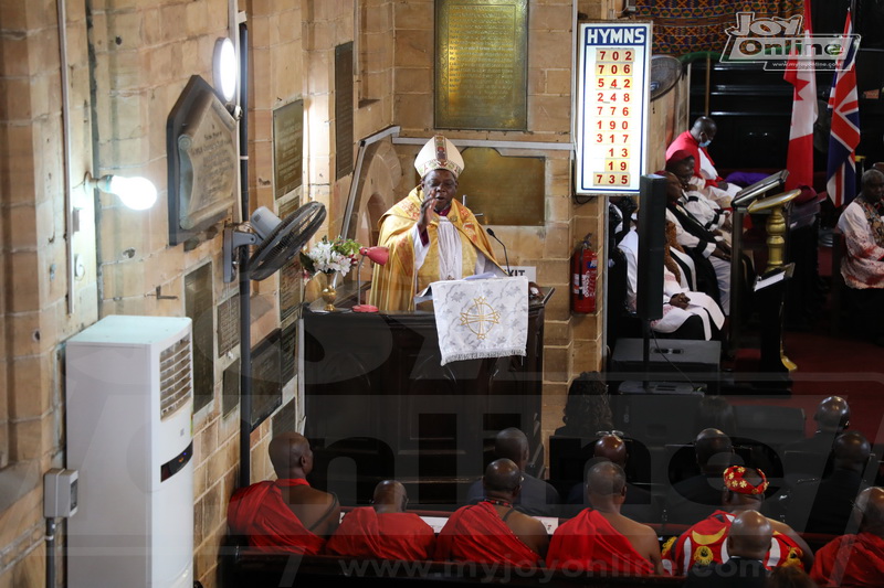 Exclusive photos on Thanksgiving Service for late Queen Elizabeth II by Anglican Church in Ghana