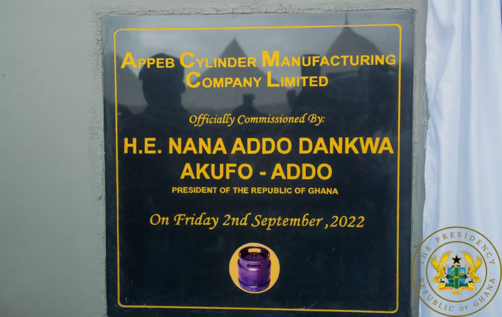 1D1F: Akufo-Addo commissions factories in Awutu Senya West and Gomoa East