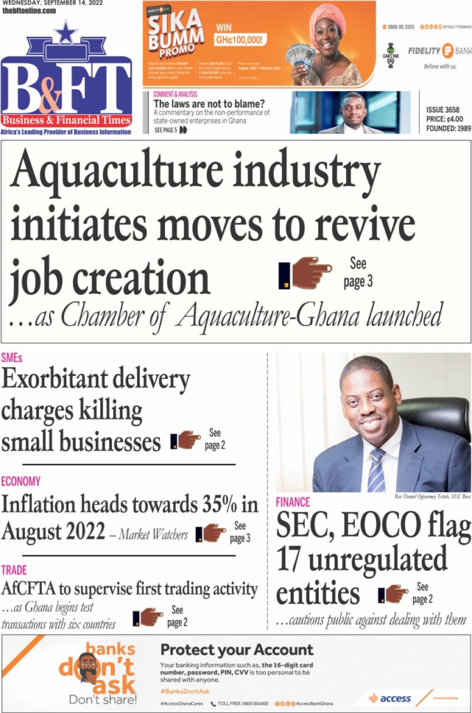 Today's front pages: Wednesday, September 14, 2022