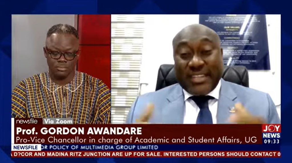 Some UG programmes accreditation at various stages of renewal - Prof Awandare Some UG programmes accreditation at various stages of renewal - Prof Awandare