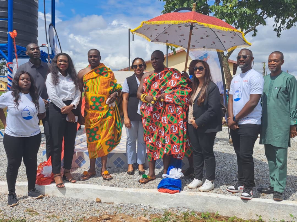 Voltic Ghana commissions boreholes for 2 communities in Ashanti Region