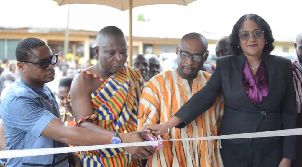 Amaja Tubular Services commissions 2-unit classroom block at Kwamekrom in Ahanta West