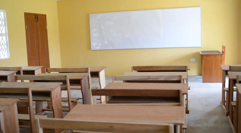 Amaja Tubular Services commissions 2-unit classroom block at Kwamekrom in Ahanta West