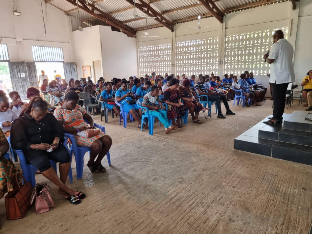MTN holds community engagements to sensitise customers to register with their Ghana Card MTN holds community engagements to sensitise customers to register with their Ghana Card