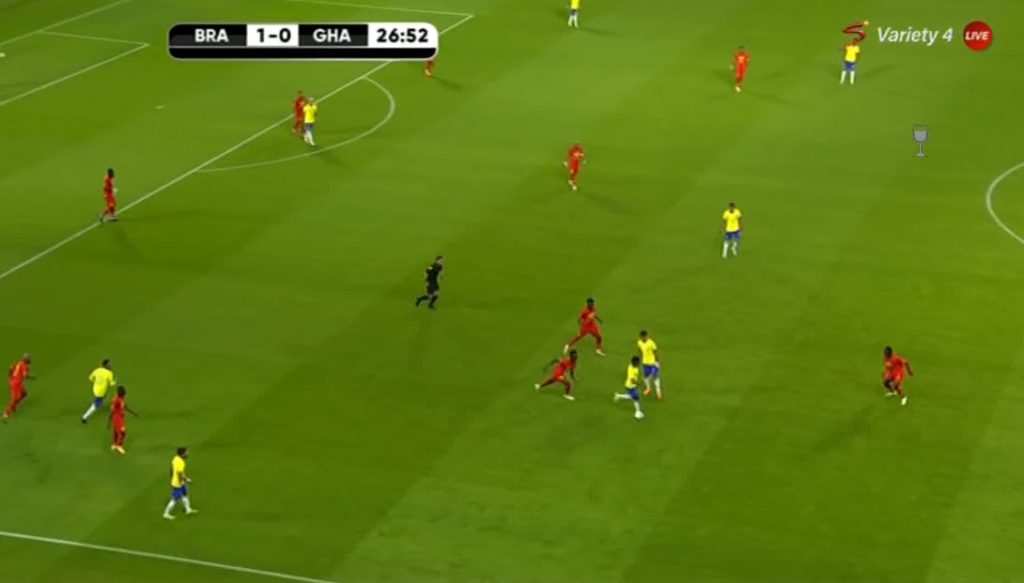 Brazil 0-3 Ghana: How Brazil floored Black Stars in first half horror show