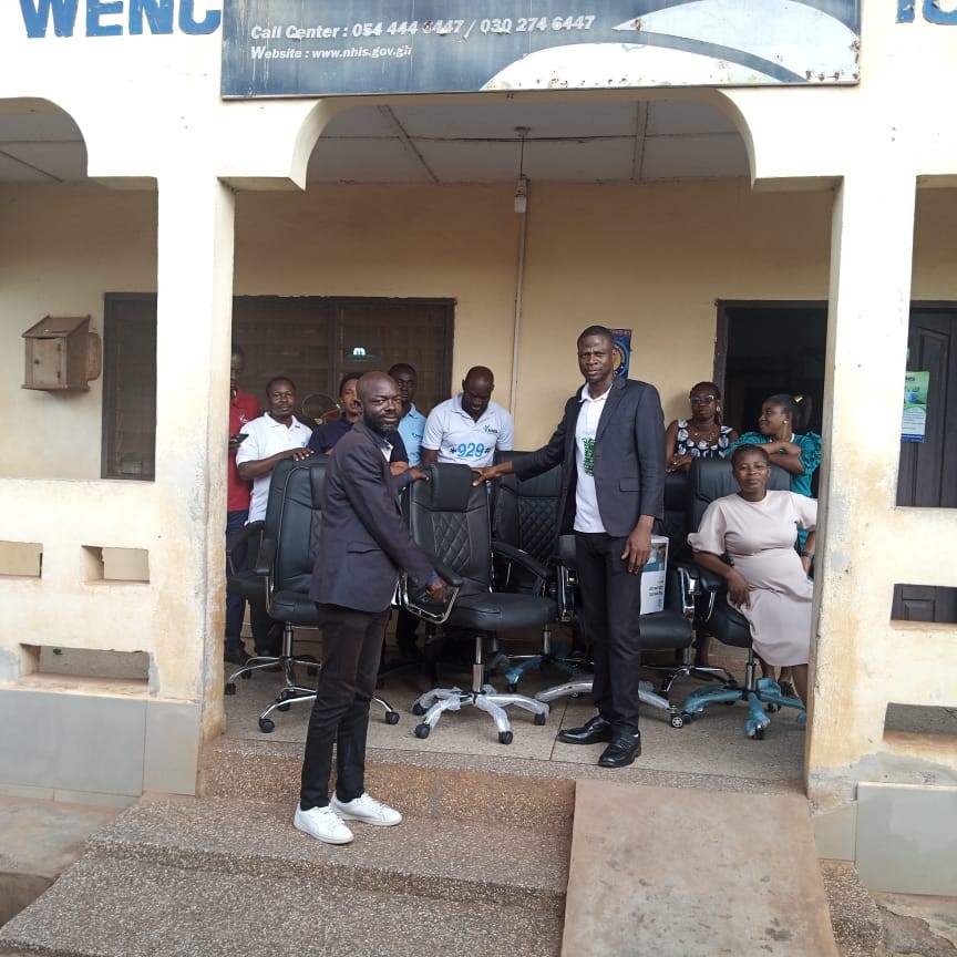 Attorney General supports NHIA office in Wenchi with office equipment                             
