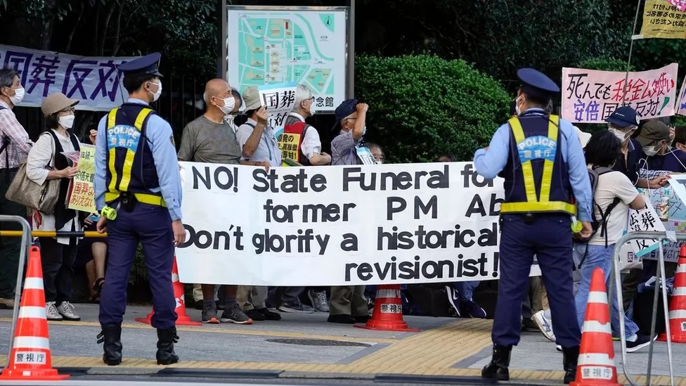 Shinzo Abe: Why a state funeral for slain ex-PM is controversial