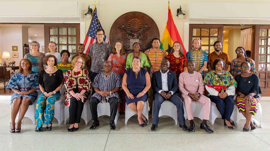 US Ambassador swears in 12 Peace Corps Volunteers for education, agriculture and health sectors