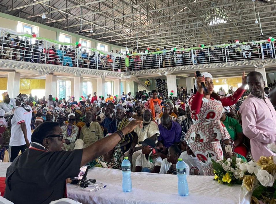 Elvis Afriyie Ankrah electrifies North East region at Walewale rally