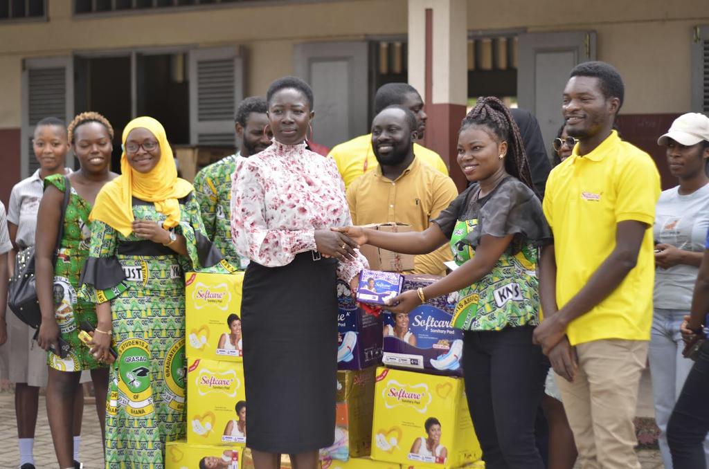 Weweso JHS students save up ‘chop money’ to buy sanitary pads