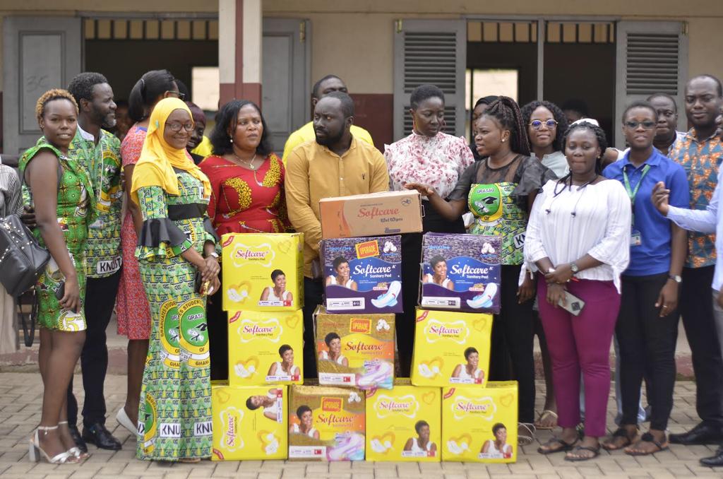 Weweso JHS students save up ‘chop money’ to buy sanitary pads