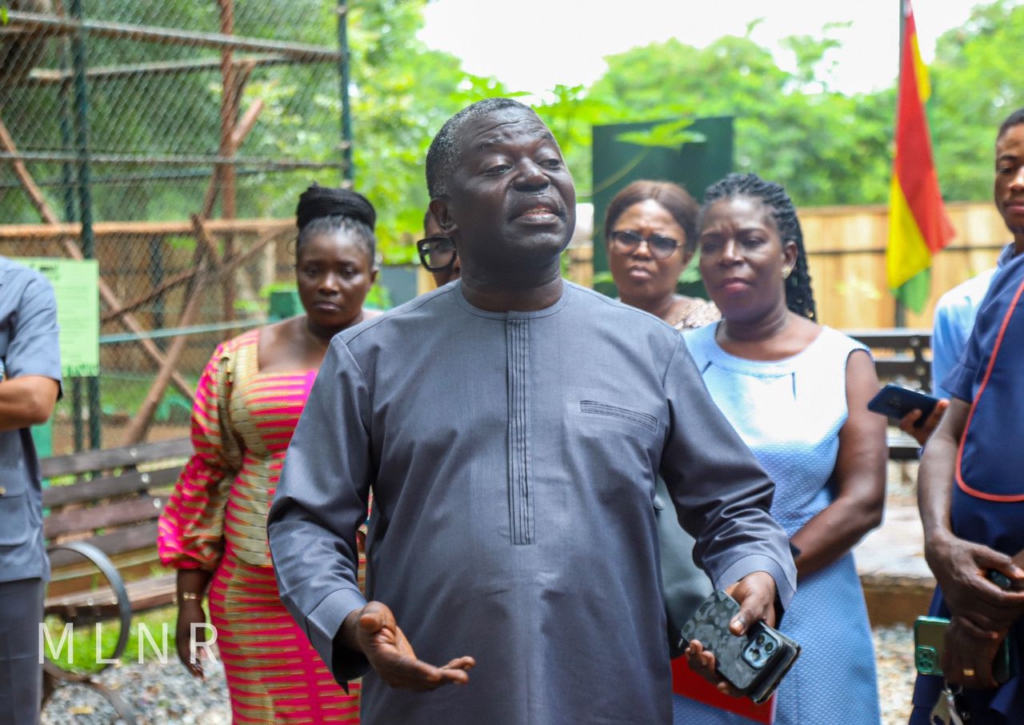 Deputy Lands Minister, Forestry Commission Board visit Accra Zoo