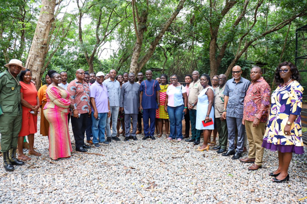 Deputy Lands Minister, Forestry Commission Board visit Accra Zoo Deputy Lands Minister, Forestry Commission Board visit Accra Zoo