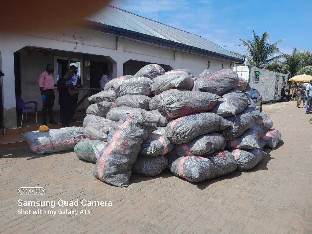 Ghana Armed Forces impounds 150 sacks of cannabis in Aflao