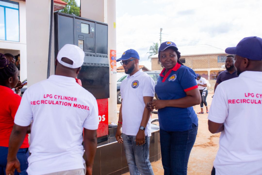 NPA locks three filling stations in Sunyani for cheating consumers