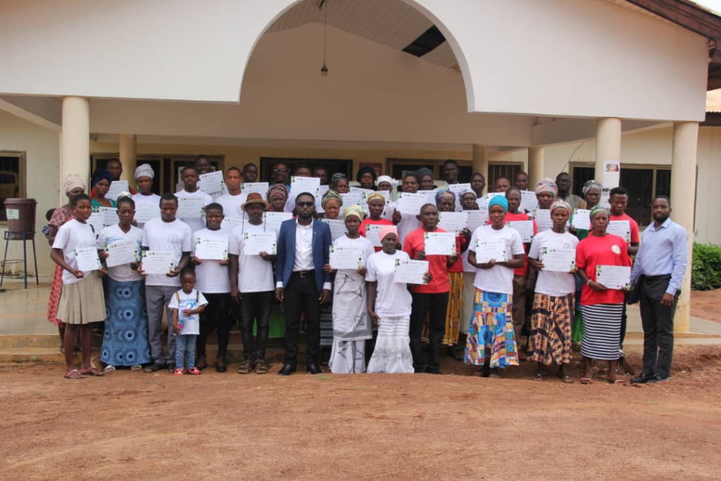 806 GASIP seedlings growers certified after 10-month intensive training 806 GASIP seedlings growers certified after 10-month intensive training