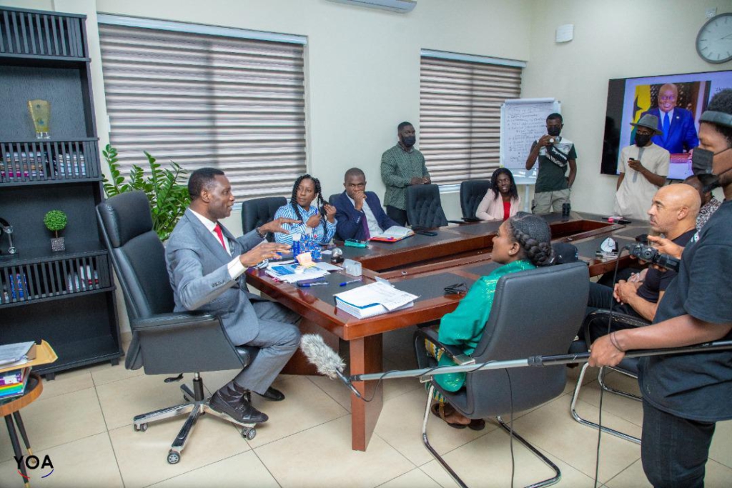 Recording Academy CEO pledges support to Kwadaso Creative Arts SHS Recording Academy CEO pledges support to Kwadaso Creative Arts SHS