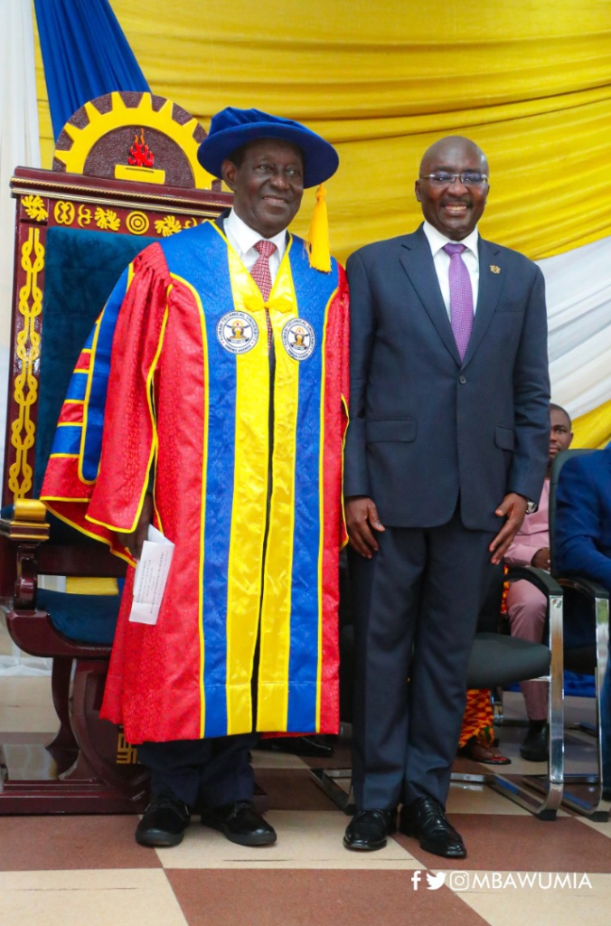 'A well-deserved honour' - Bawumia eulogises Dr. Addo Kufuor as new Chancellor of KTU