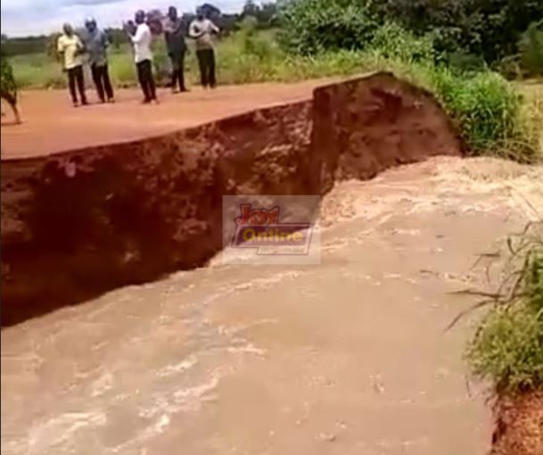 Saboba and Chereponi cut off as culvert collapses