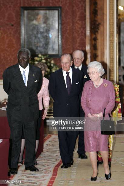 Kufuor commiserates with the British Royal Family after Queen Elizabeth II's death