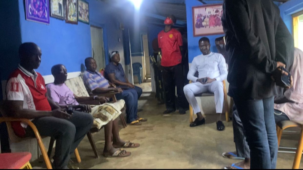 OB Nartey donates to chiefs and people of Adenta