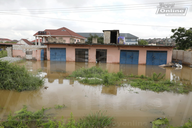 In pictures: Fate of Mallam-Gbawe municipality flood victims hangs in the balance as water level remains high