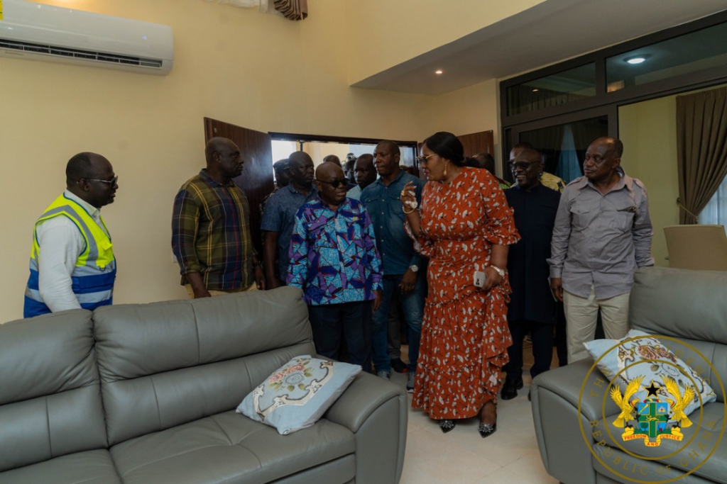 Akufo-Addo commissions 120 courts, 150 bungalows for Judiciary