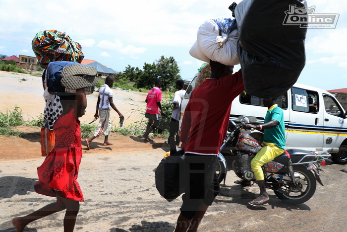 In pictures: Hundreds rendered homeless at Ashalaja