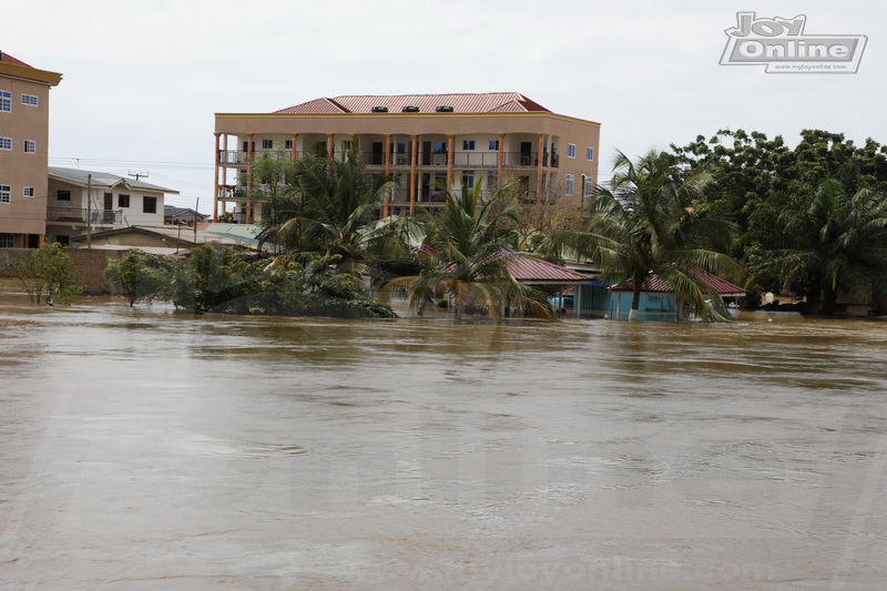 In pictures: Fate of Mallam-Gbawe municipality flood victims hangs in the balance as water level remains high