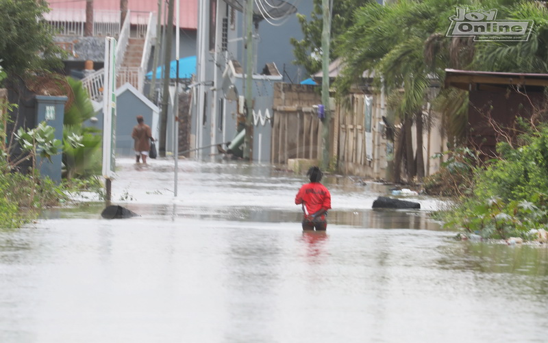 In pictures: Fate of Mallam-Gbawe municipality flood victims hangs in the balance as water level remains high