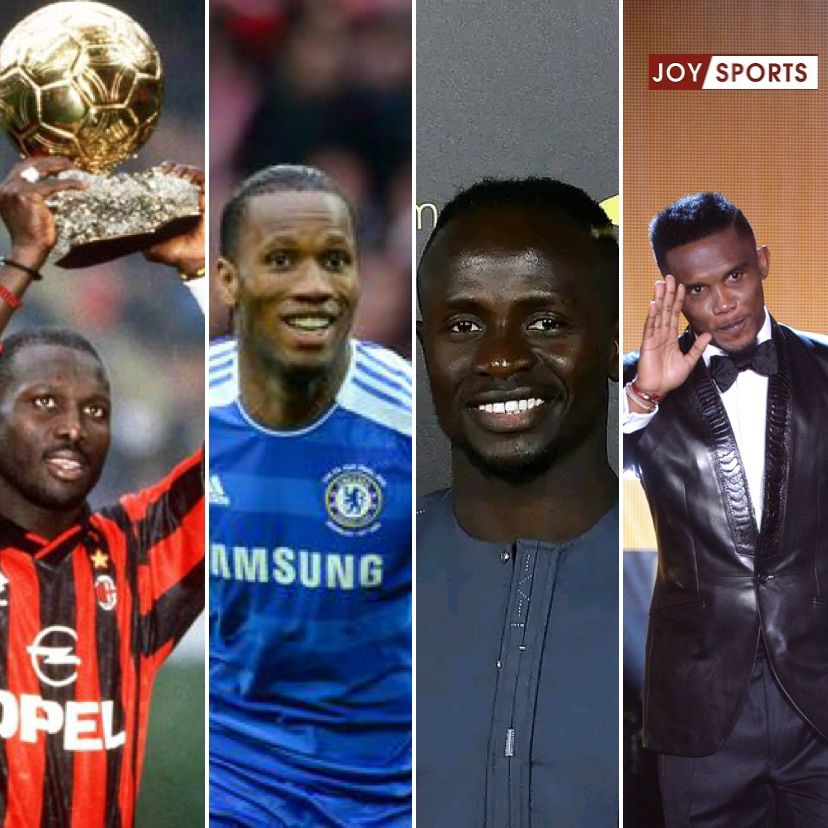 Top 5 finishes of African players in the history of the Ballon d’Or