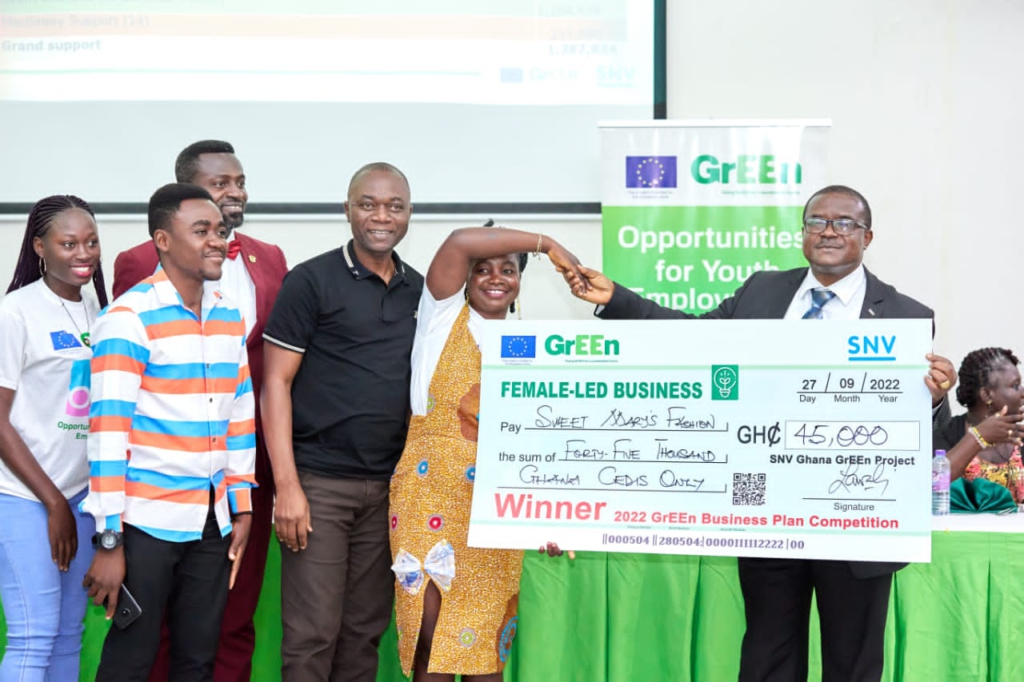 51 GrEEn SMEs receive over ¢1.3m total matching grant to expand their business